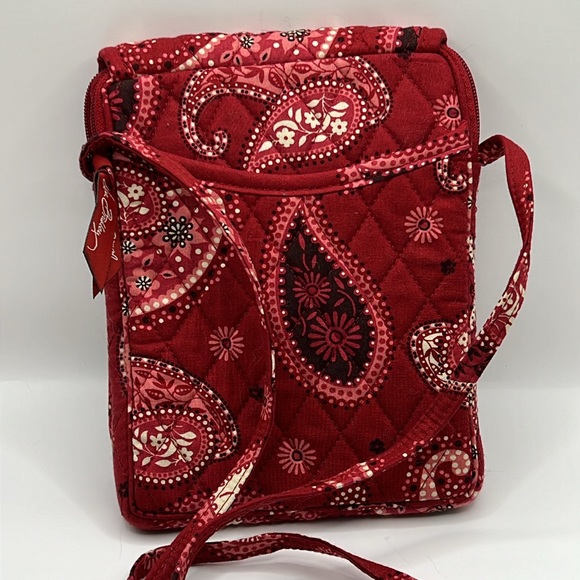Vera Bradley Mesa Red Mini Crossbody. - Picture 6 of 8